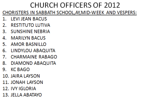 LSDA 2012 Officers-Church Choristers1
